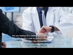 تست سریع 8 ثانیه مانیتور نوک انگشت SpO2 و PR