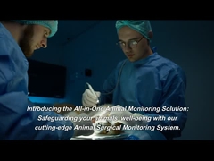 تجهیزات پزشکی مانیتور بیمار دامپزشکی بلوتوث AM6100 چند پارامتری