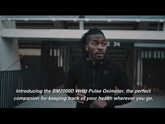 پروب حلقه مچ قابل حمل BM2000D O2 مانیتور سطح اکسیژن اکسیژن سنج SpO2